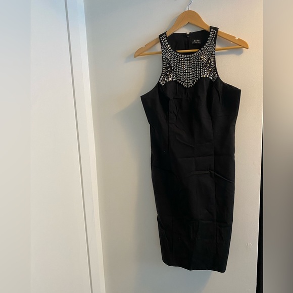 Bardot Jewelled Collar Midi Dress - Picture 3 of 5